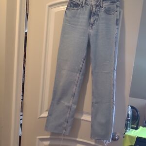 Zara High Waisted Jeans Size 2